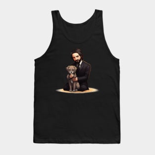 John wick and pet Tank Top